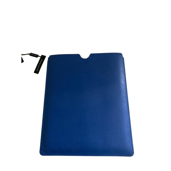 Cynthia Rowley Royal Blue 8x10 Leather Tablet Case - Picture 2 of 6